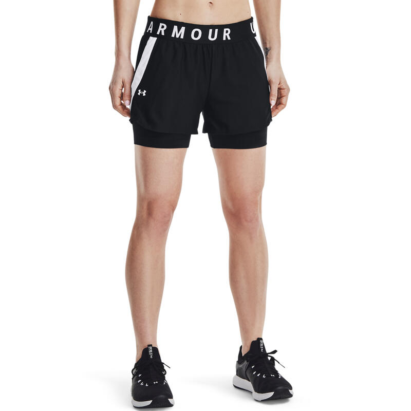 Short Under Armour Play Up Nero Donna