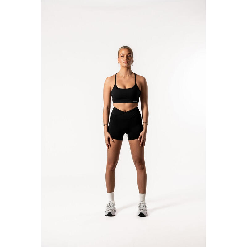 Luxe Series Sport-BH - Fitness - Damen - Schwarz