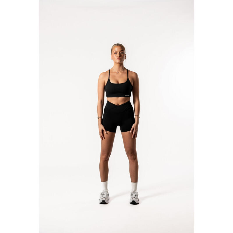 Luxe Series Sportbeha - Fitness - Dames - Zwart