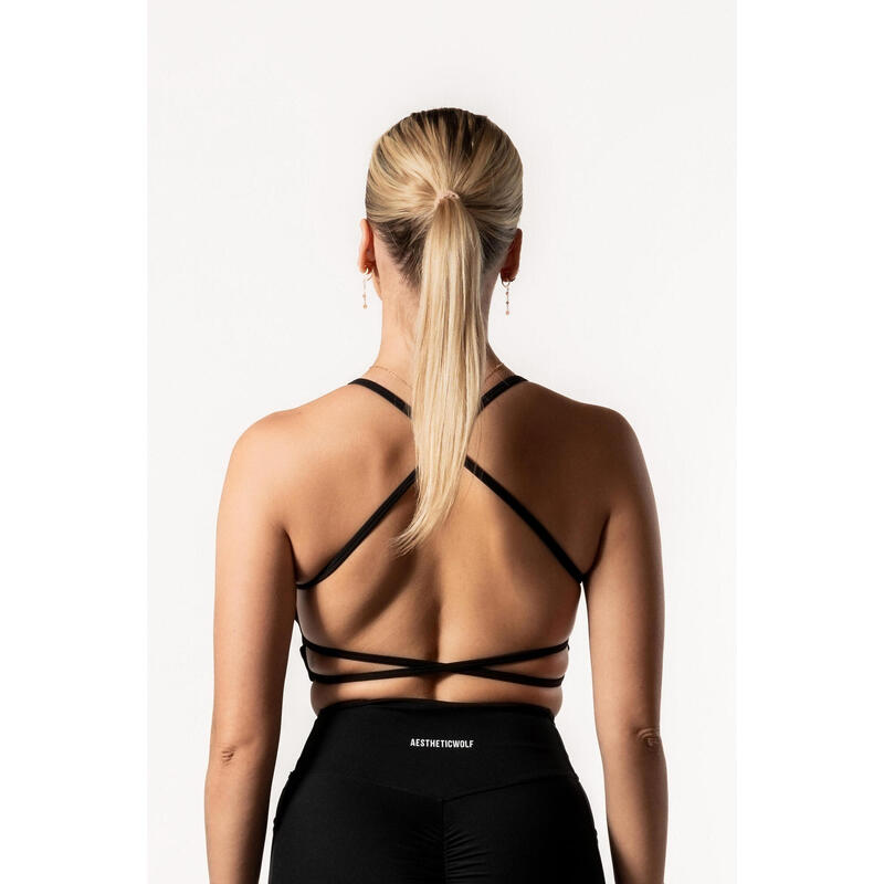 Soutien de desporto Luxe Series - Fitness - Mulher - Preto