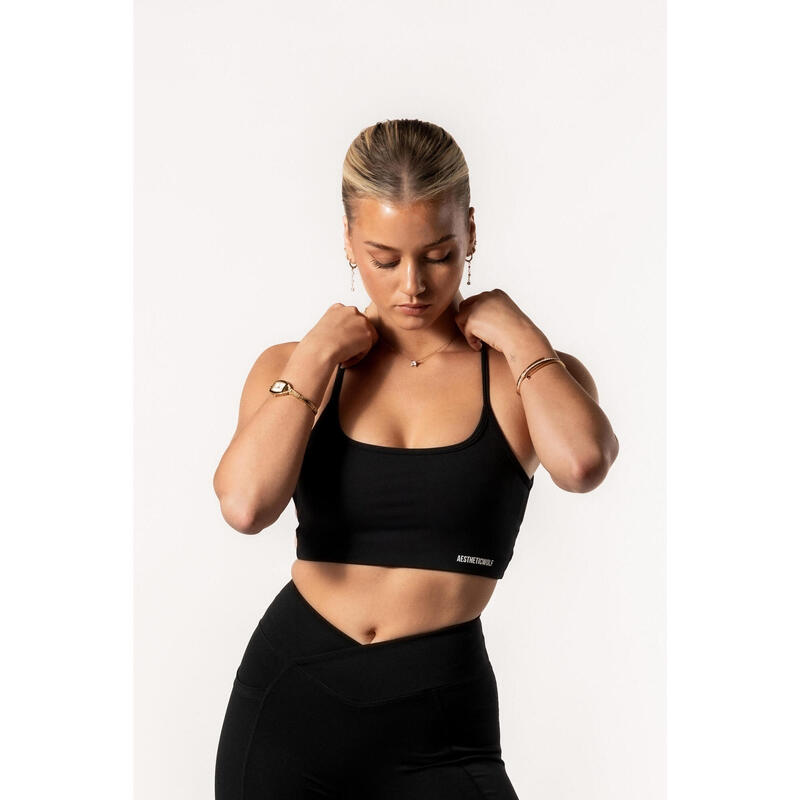 Luxe Series Soutien-gorge de sport - Fitness - Femmes - Noir