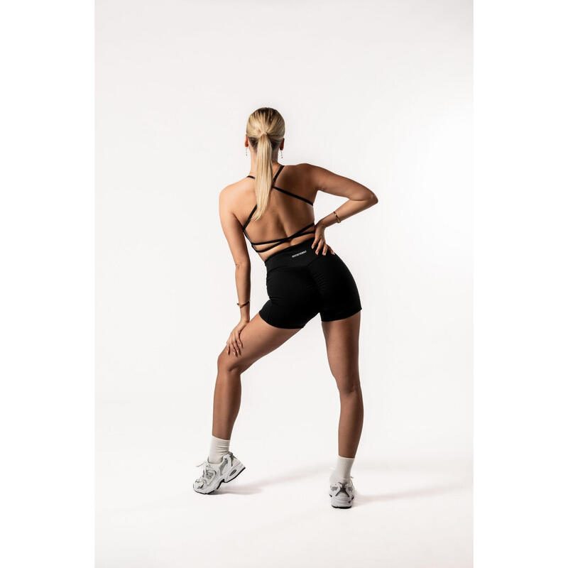 Luxe Series Shorts - Fitness - Dames - Zwart