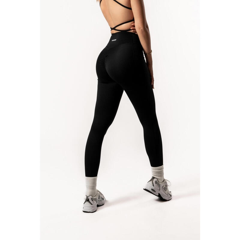 Mallas leggings Luxe Series Fitness Mujer Aesthetic Wolf Negro