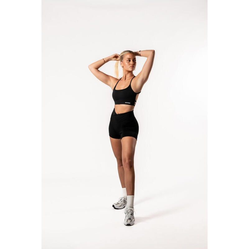 Luxe Series Shorts - Fitness - Dames - Zwart