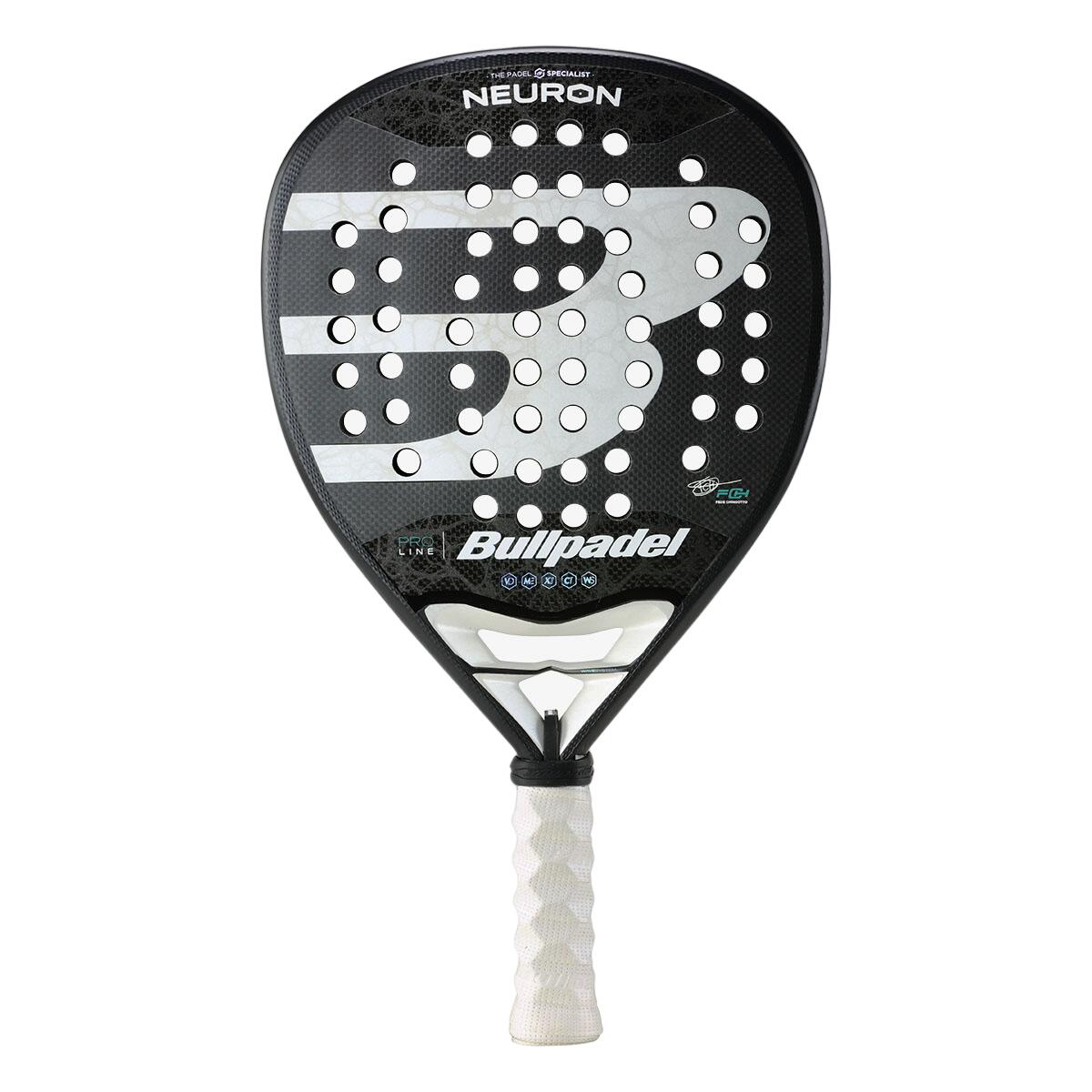 Bullpadel - Raquette De Padel Bullpadel Neuron 24 - Raquette De Padel - Blanc|noir - Taille Unique - Decathlon