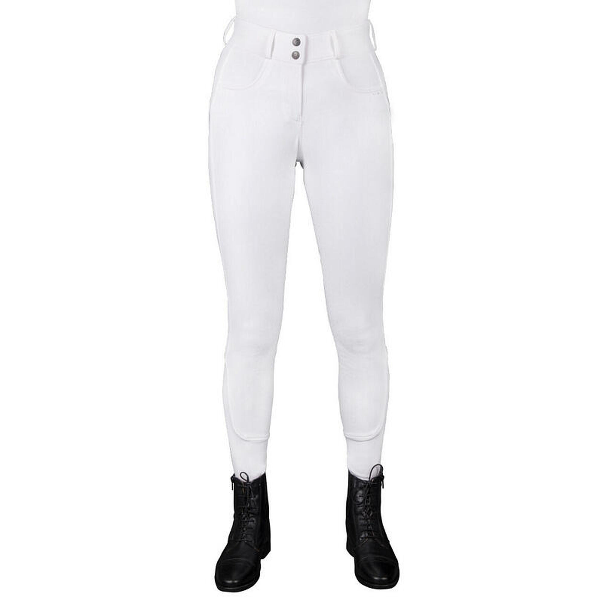 QHP Pantaloni da equitazione full grip Kae