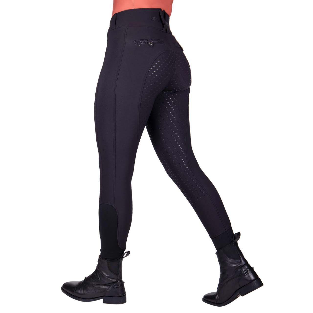 Pantalon équitation full grip QHP Kae 4/7