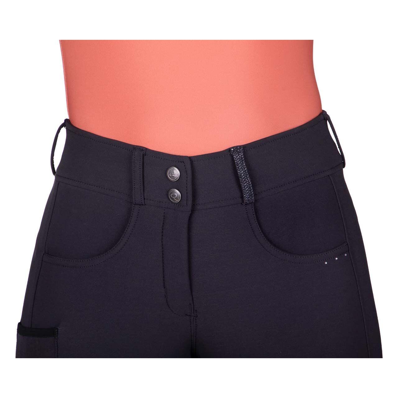 Pantalon équitation full grip QHP Kae 6/7