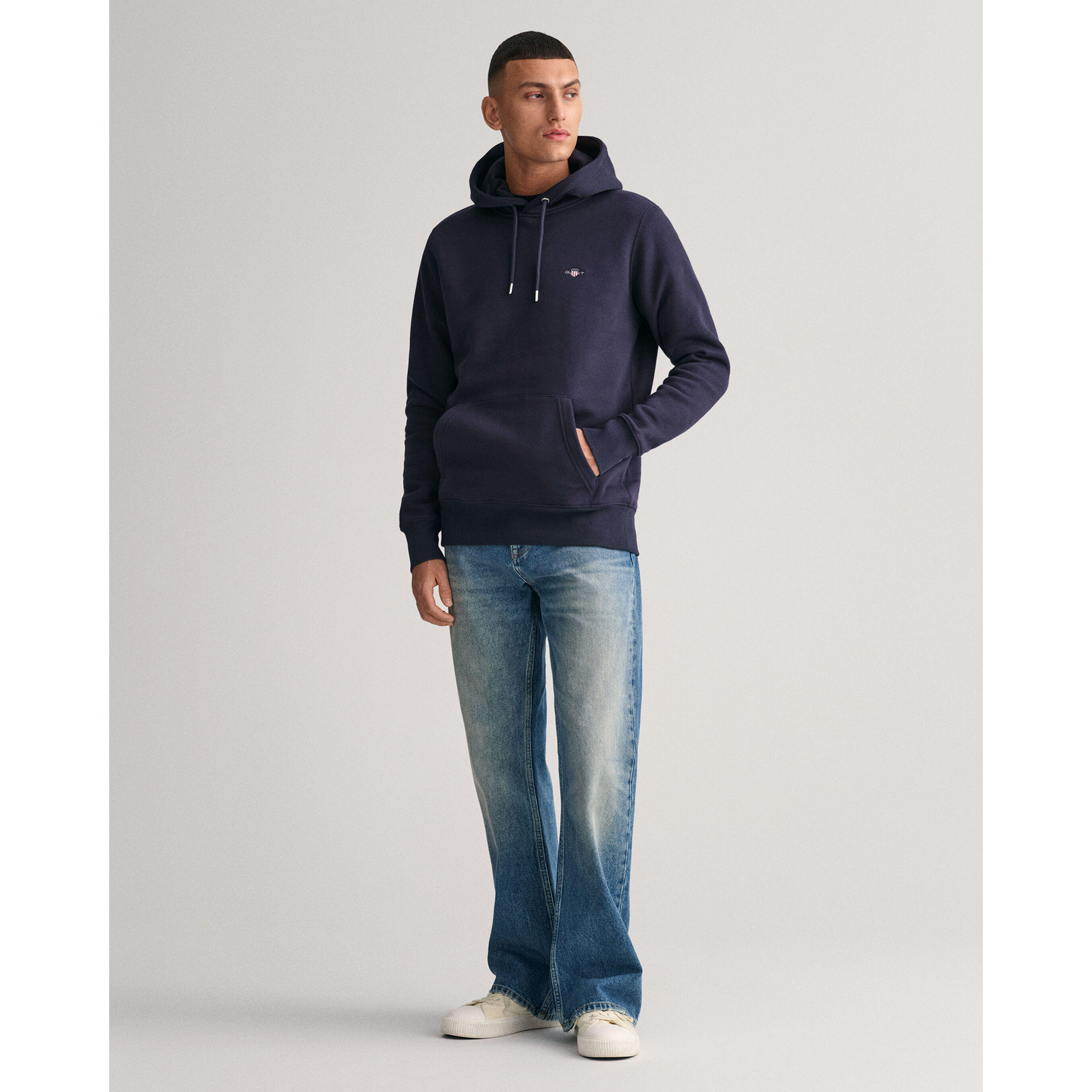 Felpa con cappuccio Gant Shield 2/5
