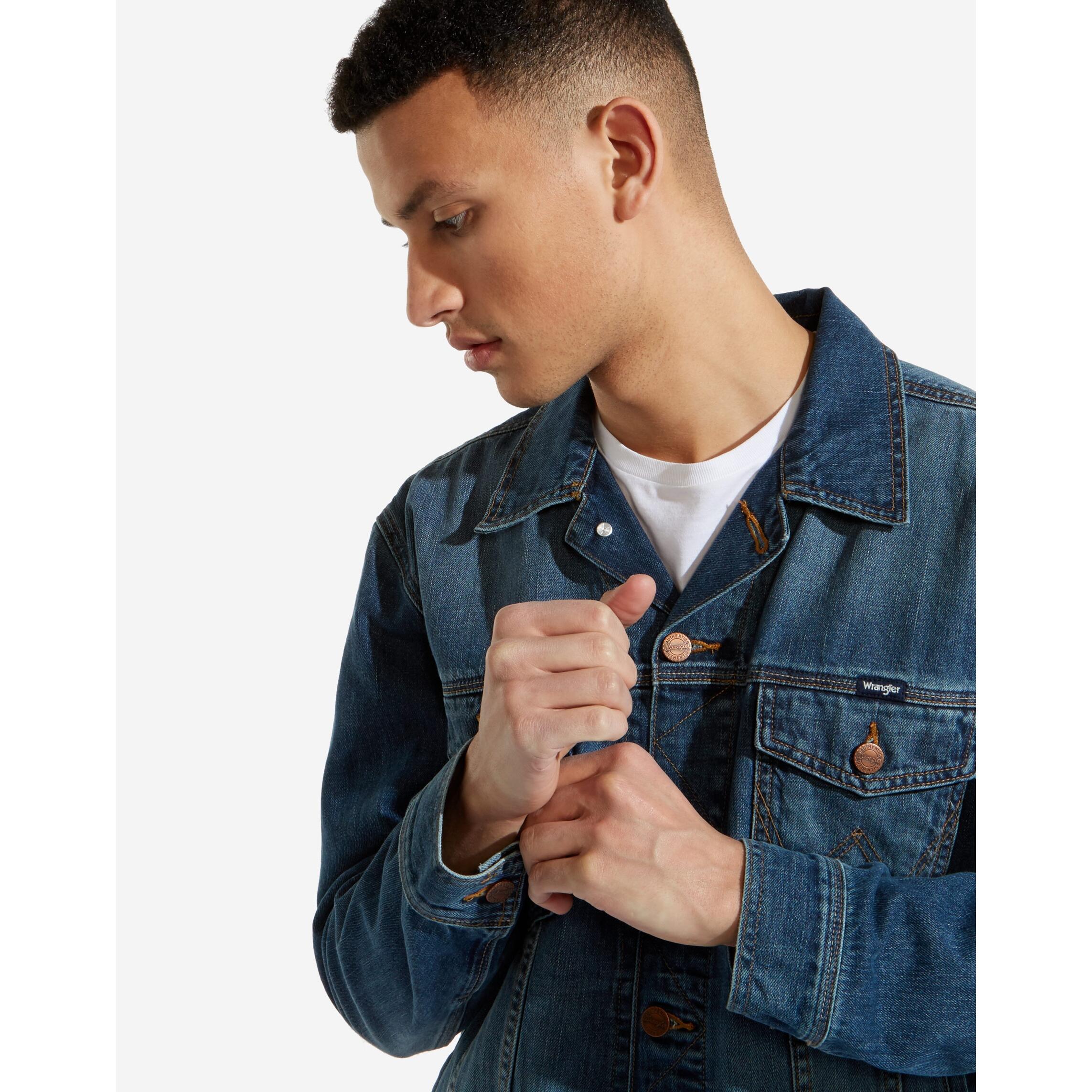 Blouson en jeans Wrangler stone 5/7
