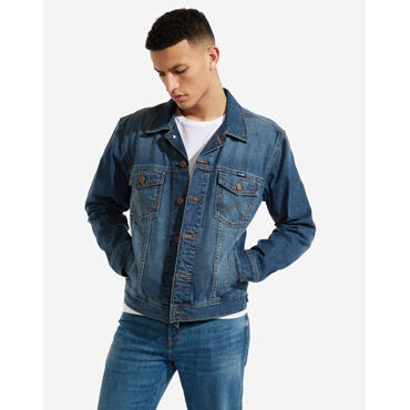 Denim jas wrangler stone