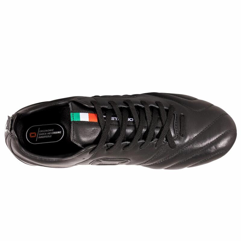 Chaussures de football terre ferme Stanno Nibbio Nero