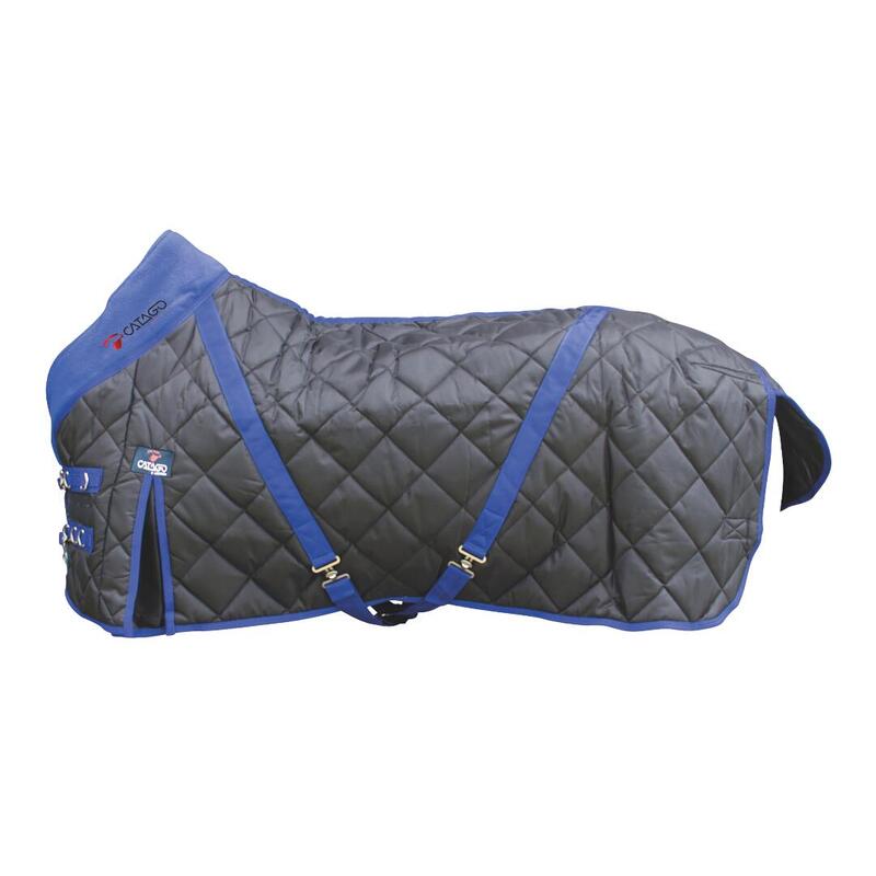 Stalldecke 300g Schwarz/Blau Reitsport