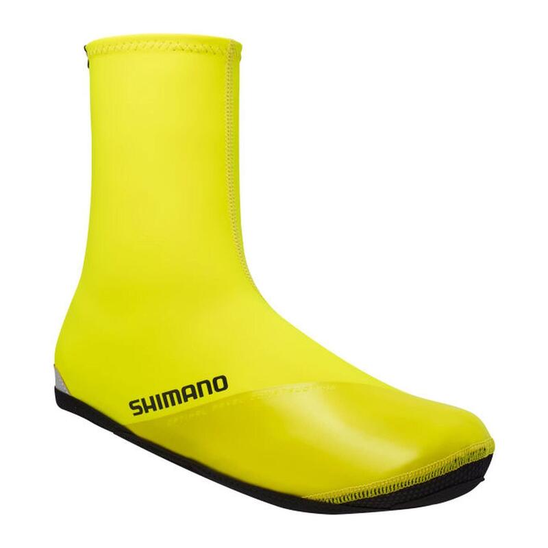 SHIMANO DUAL H2O Shoe Cover, Neon Yellow