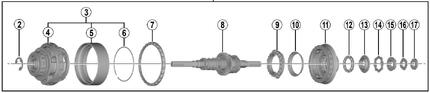 Shimano Nexus 8 Interieur SG-C6001 - Zuverlässig und Langlebig
