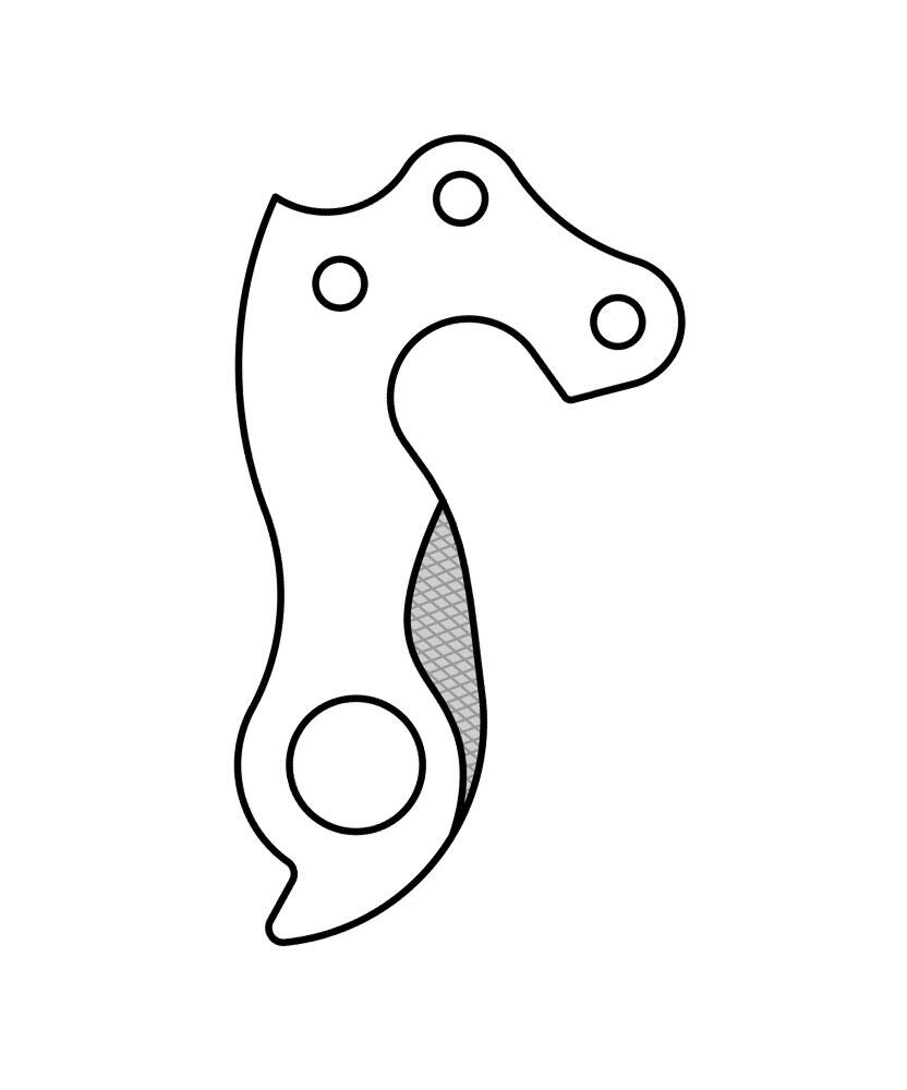 Union derailleurpad gh-180 stevens, kuota 6/6