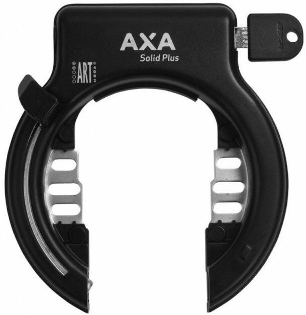 Ringslot Solid Plus met afdekkapjes - zwart (werkplaatsverpakking) 2/4