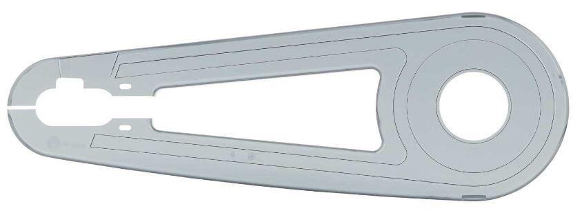 AXA CHAIN VS2B 26/28 INCH OPEN SMOKE 66X22,5CM 2/3