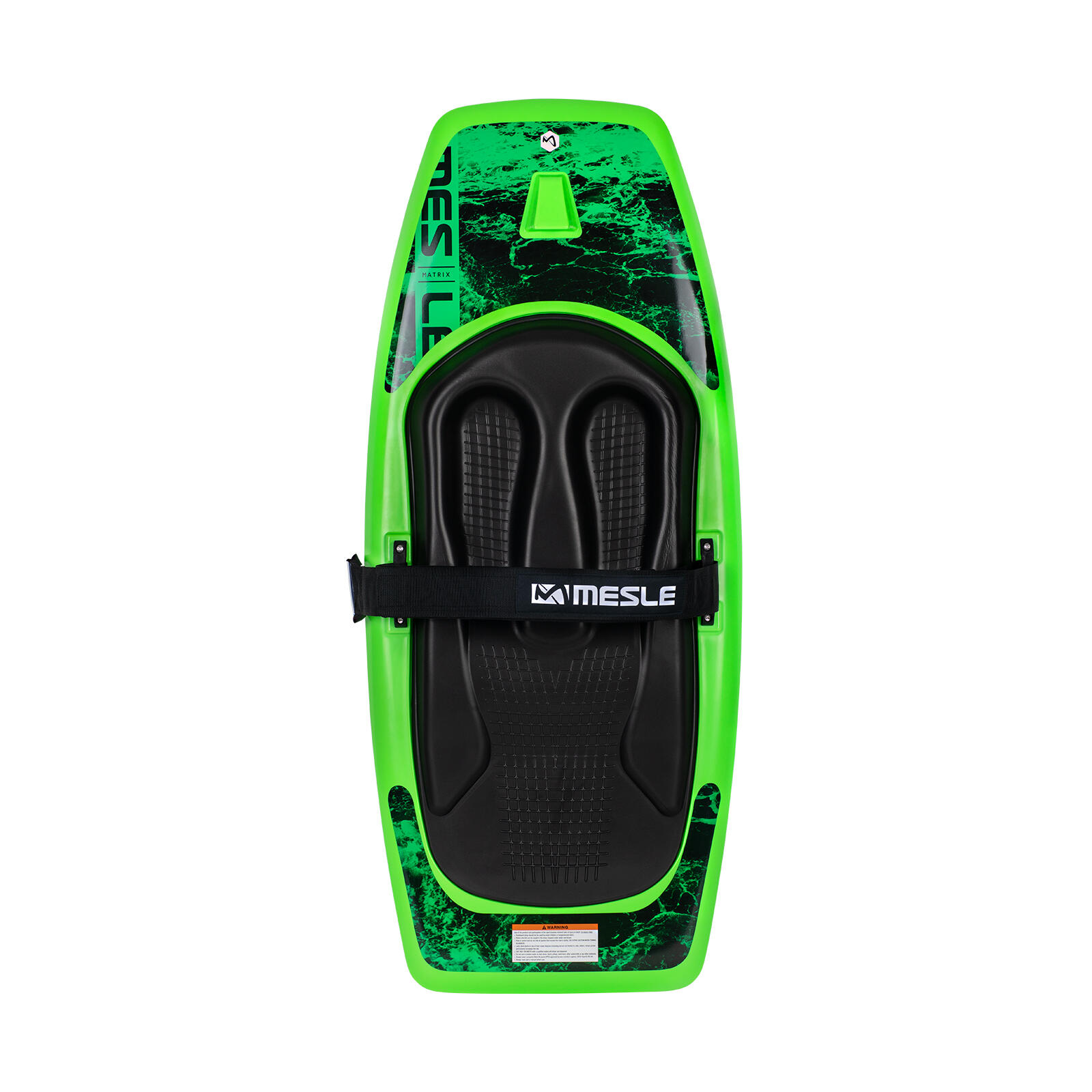 Kneeboard Matrix mit Hacken Wakeboard Kinder/Erwachsene grün 1/7