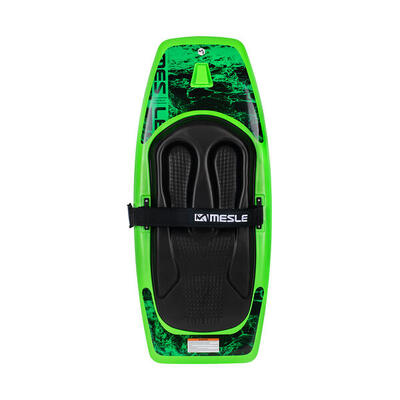 Kneeboard Matrix mit Hacken Wakeboard Kinder/Erwachsene grün