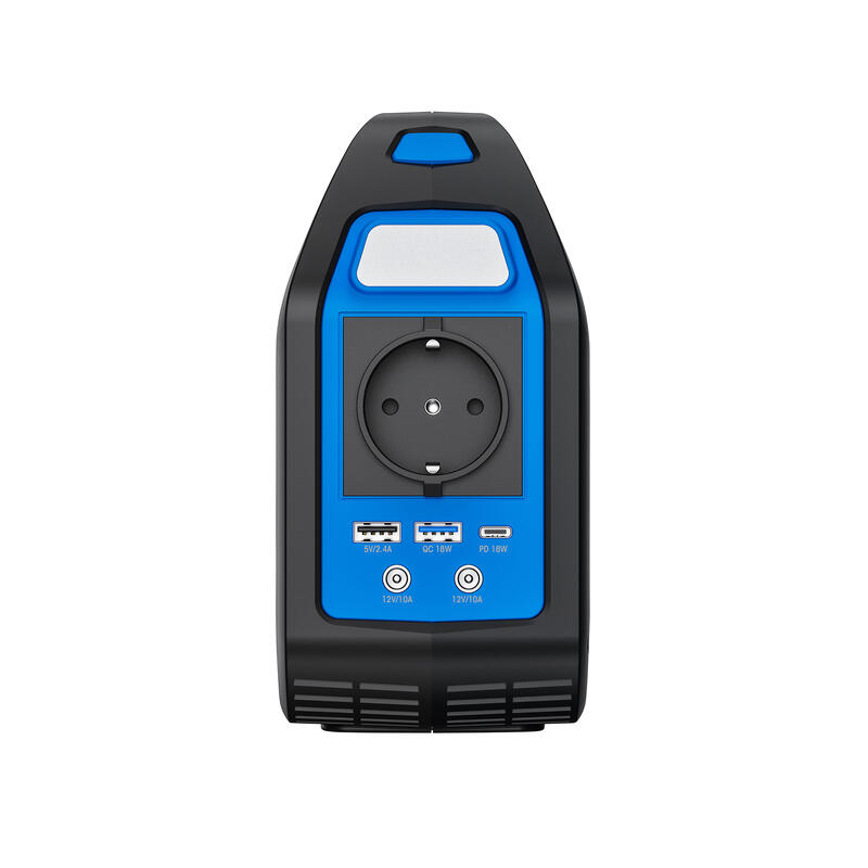 XLayer Mobile Powerstation 150W Black/Blue 42.000 mAh / 155 Wh