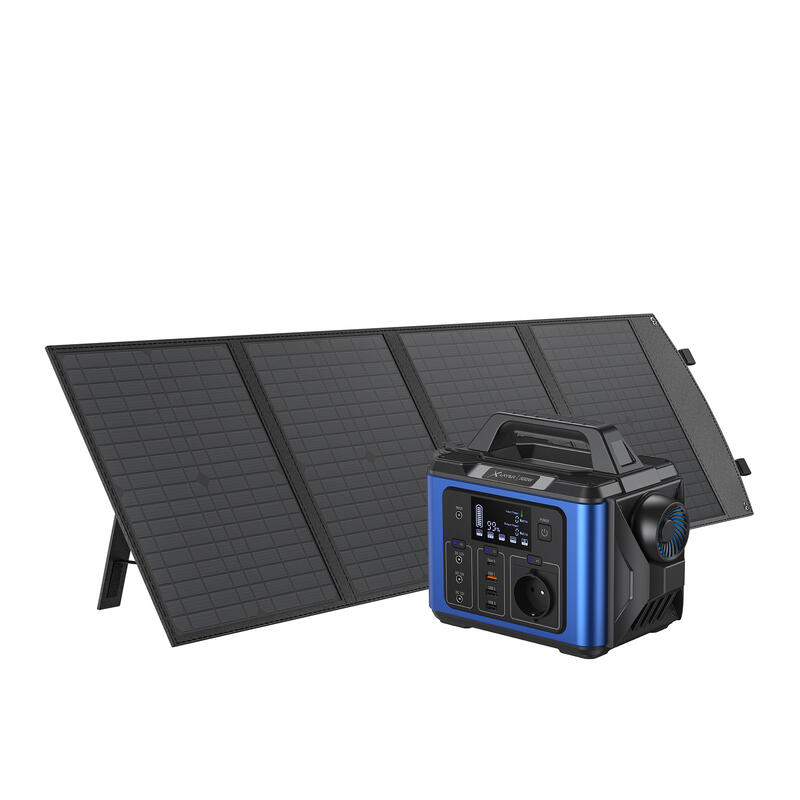 XLayer Bundle Mobile Powerstation 300W & Mobiles Solar Panel 80W