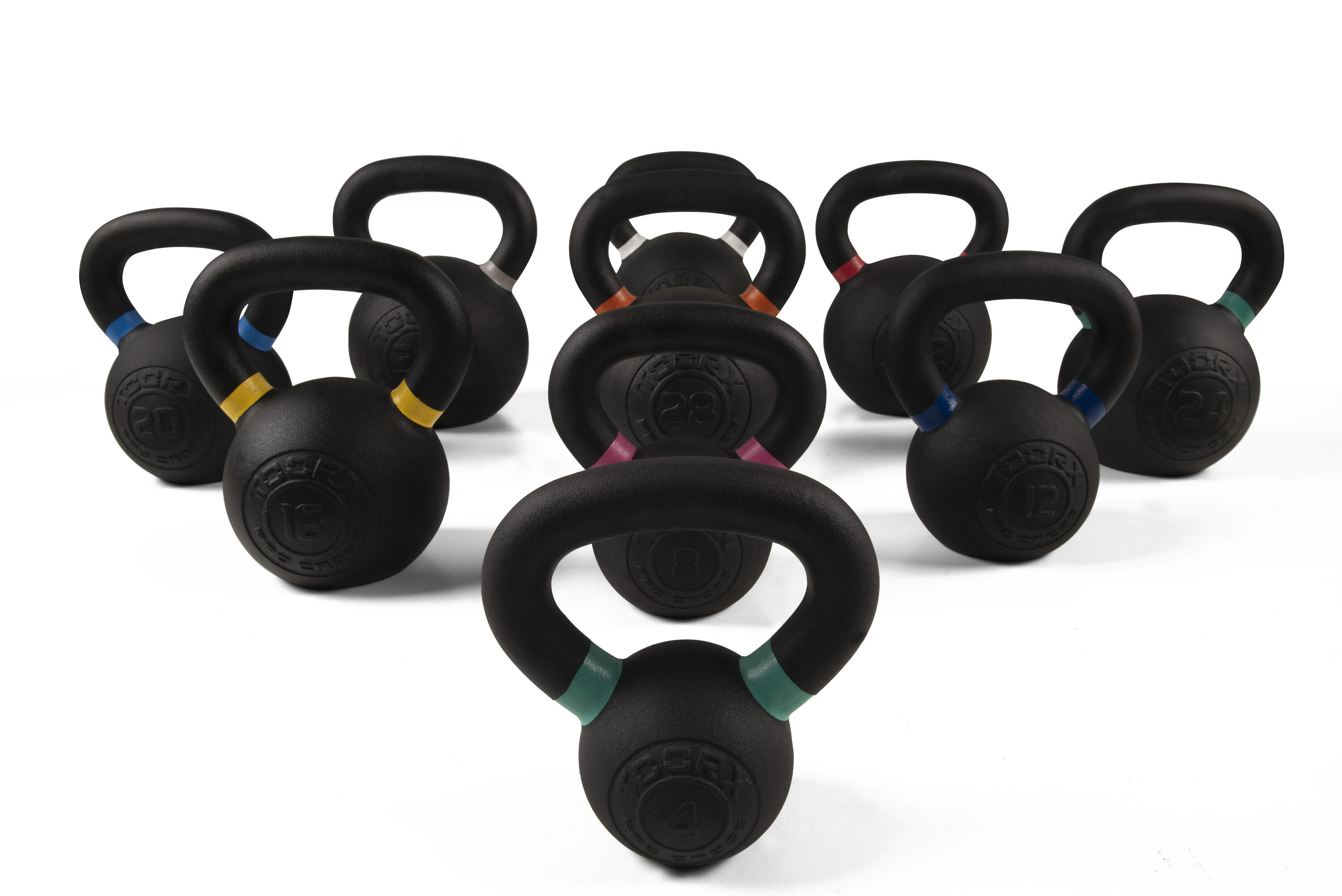 Kettlebell con rivestimento in polvere - Nero - unisex - ciascuno 6/6