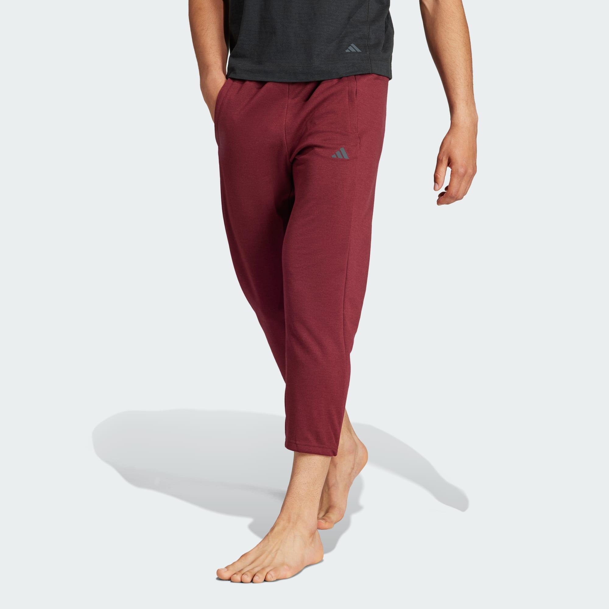 adidas mens yoga pants