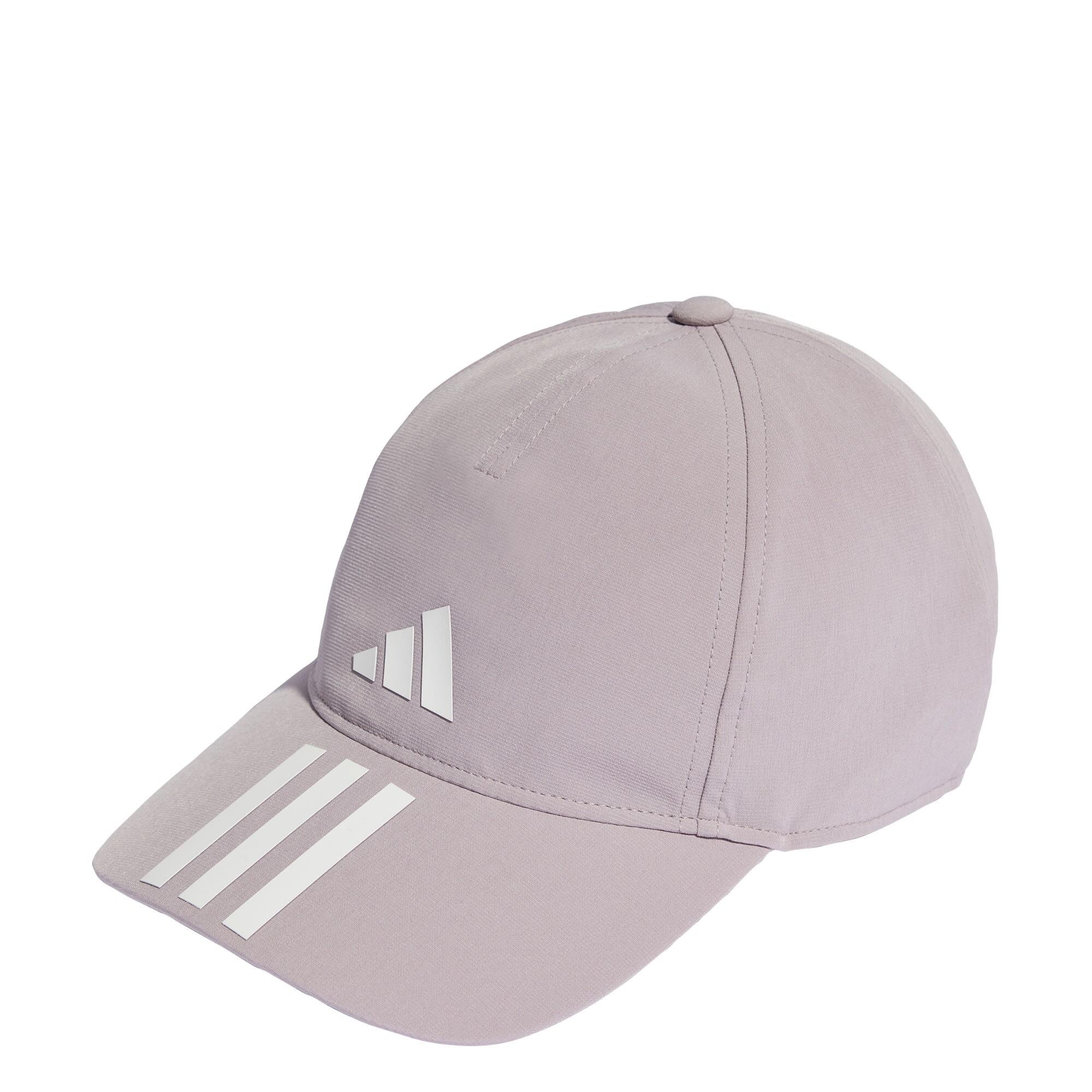 Adidas - Casquette 3-stripes Aeroready Running Training Baseball - Casquette - Blanc|mauve|rose|violet - 42 M/l - Decathlon