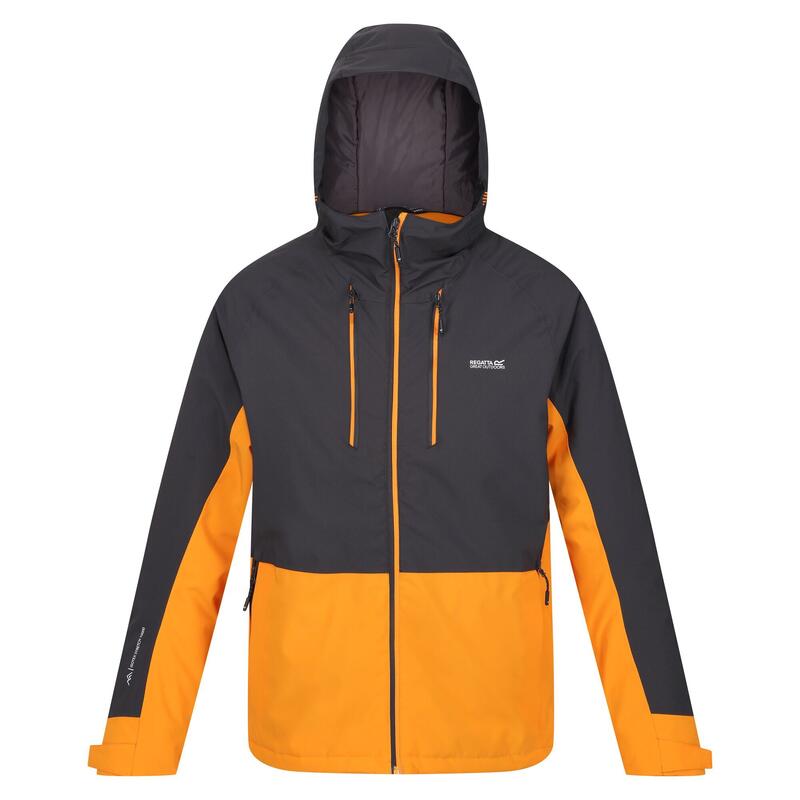 CHAQUETA ACOLCHADA HOMBRE REGATTA HIGHTON III. RMP344 Gris/naranja.