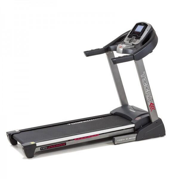 Tapis Roulant EXPERIENCE PLUS HRC motoreAC, velocità 22km/h, fascia cardio TOORX