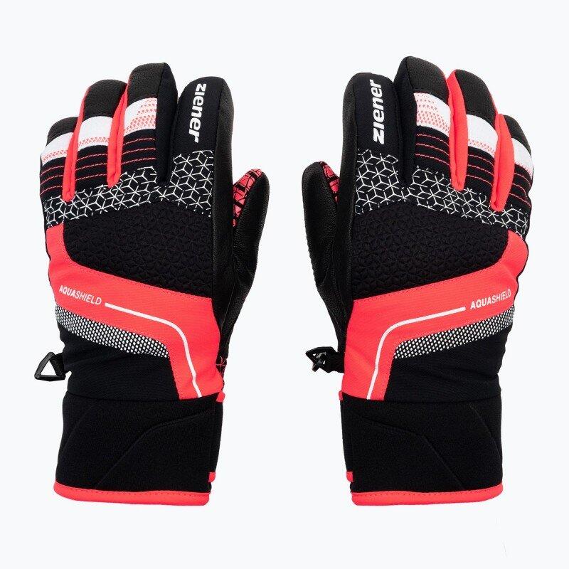 Gants et Moufles ZIENER Lonzalo AS JR-Noir-12 ans - 152 cm