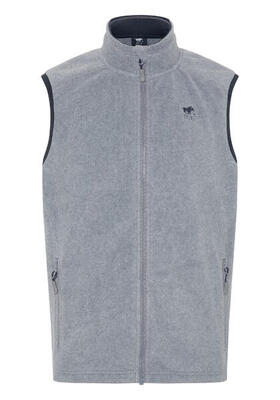 Fleece-Weste mit Label-Stitchings