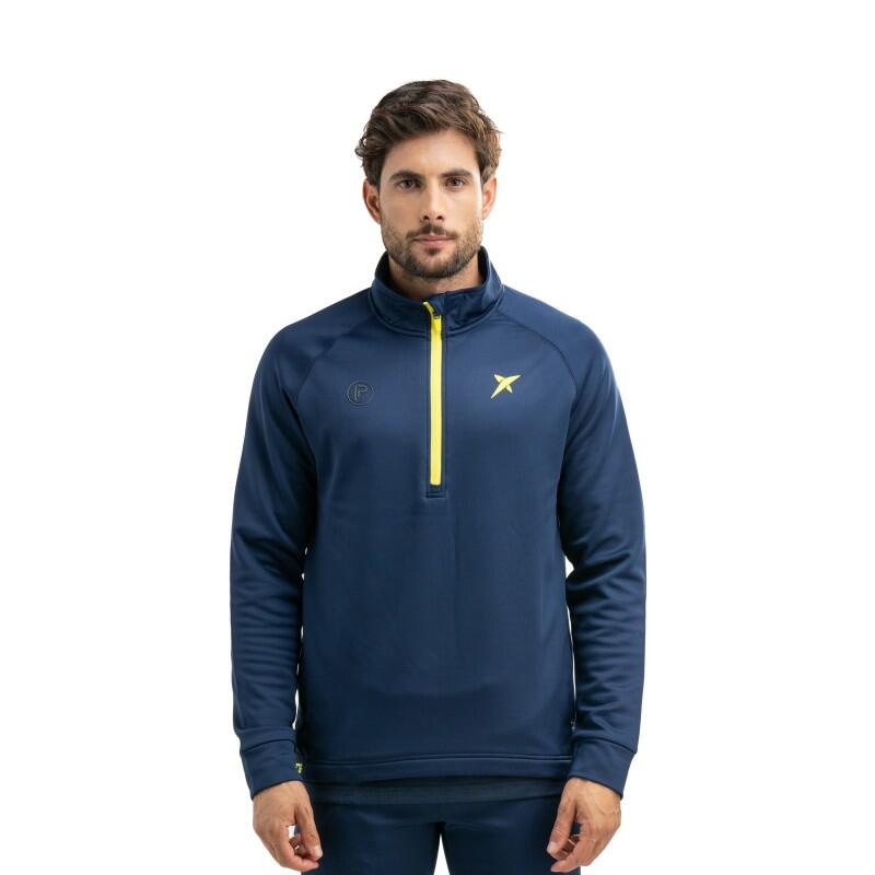 DROP SHOT Felpa Tecnica da Uomo Drop Shot Zaven Lima colore Blu