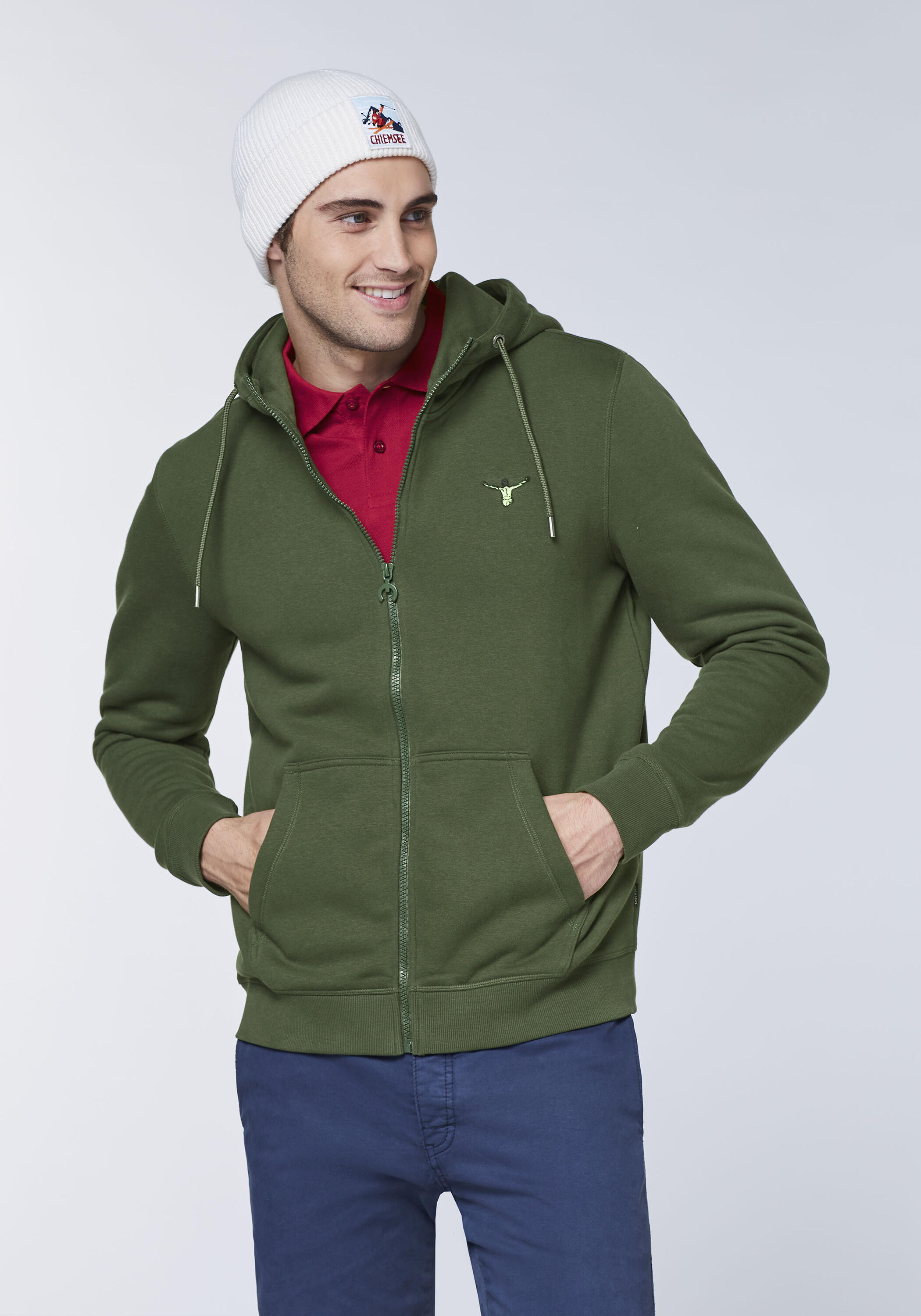 Sweatjacke mit Kapuze und Jumper-Motiven 3/6