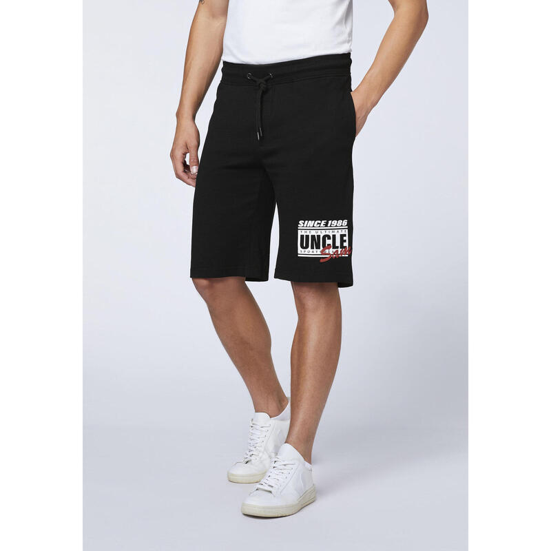 Shorts mit Labelprint