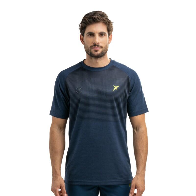 Ropa masculina de alto rendimiento para pádel