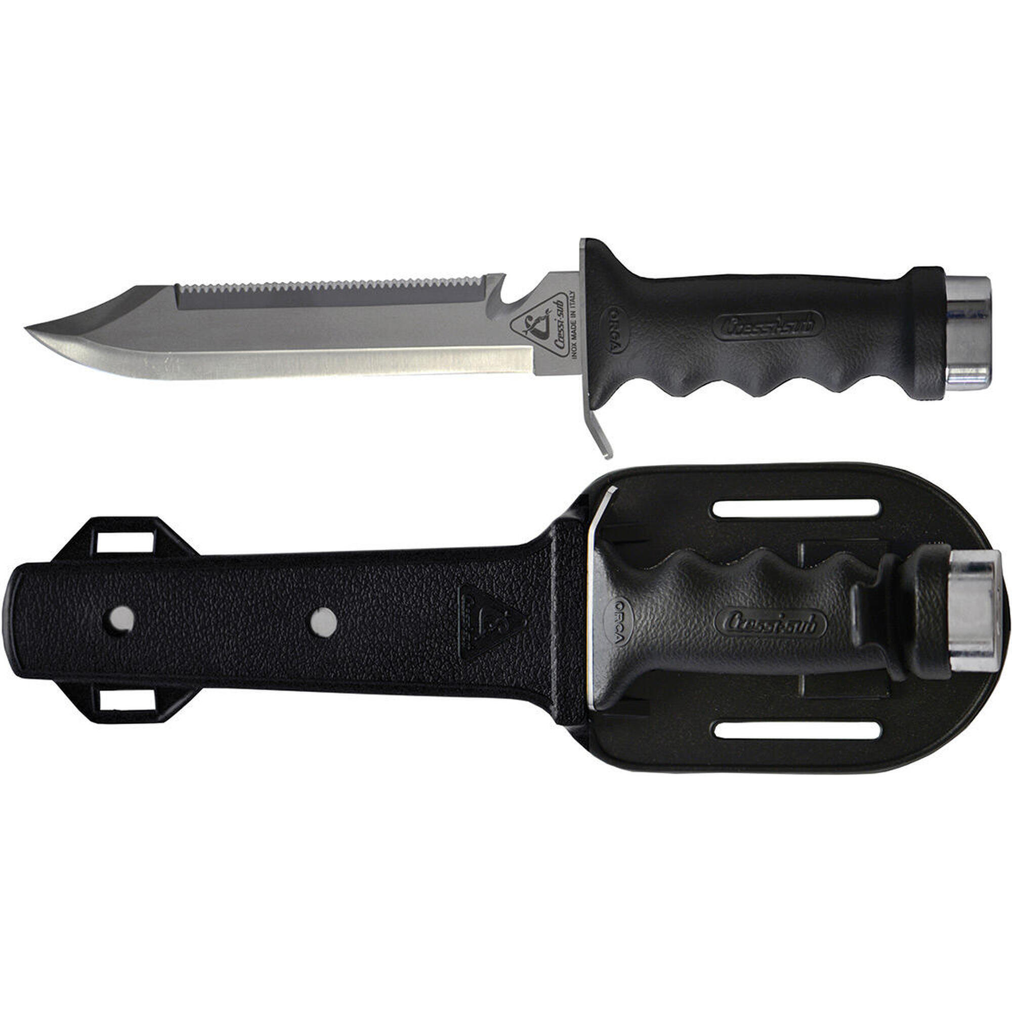 Cressi - Couteau De Plongée Cressi Orca Knife - Couteau - Noir - Taille Unique - Decathlon