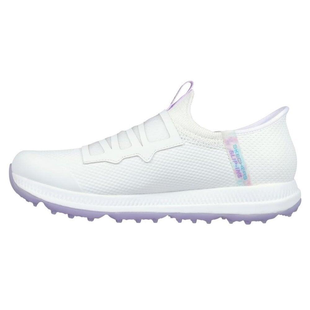 Skecher GO GOLF ELITE 5 SLIP 'IN Womens Shoes - White/Lavender 5/5