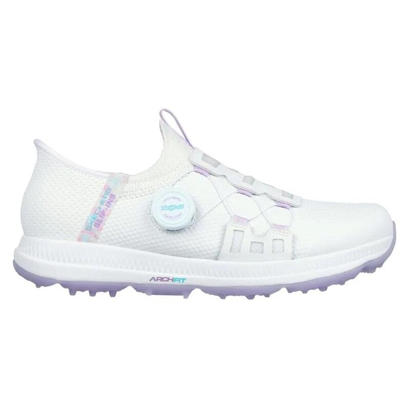 Skecher GO GOLF ELITE 5 SLIP 'IN Womens Shoes White/Lavender SKECHERS Decathlon