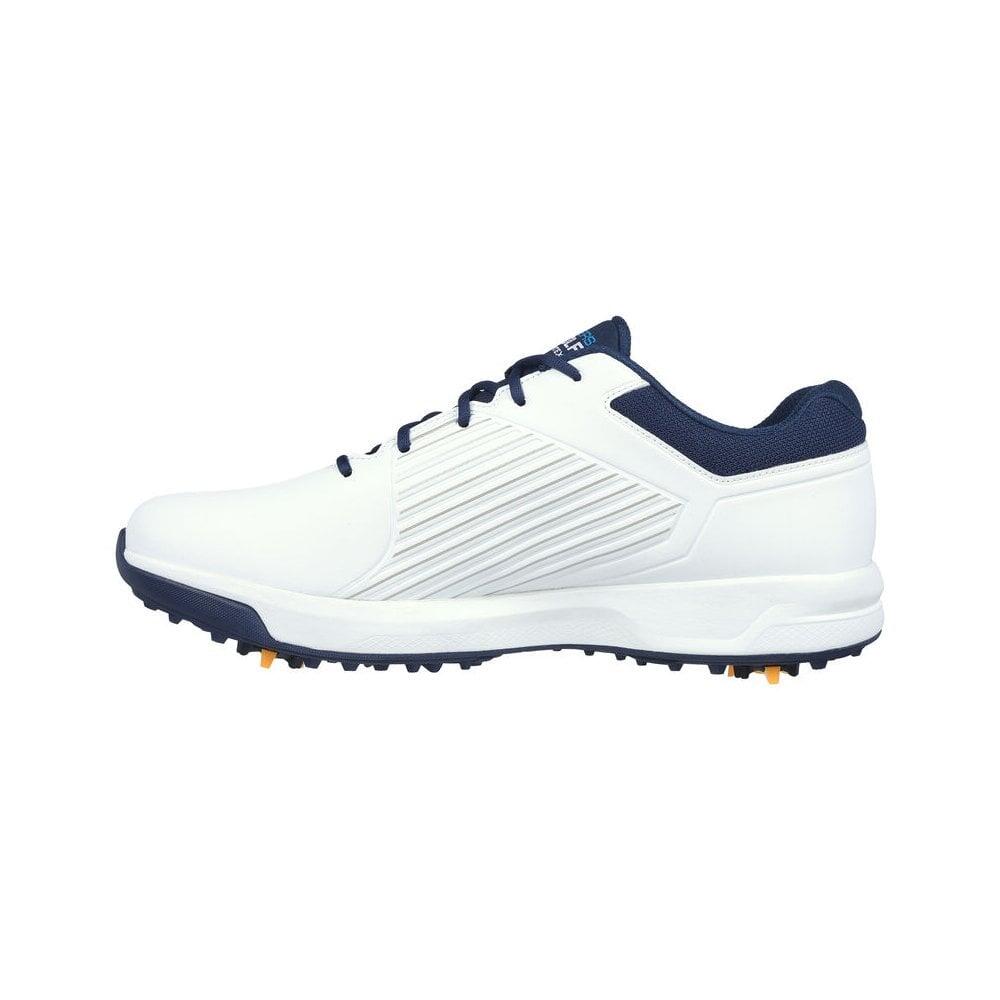 Skecher GO GOLF ELITE VORTEX Golf Shoes - White/Navy/Blue 4/5