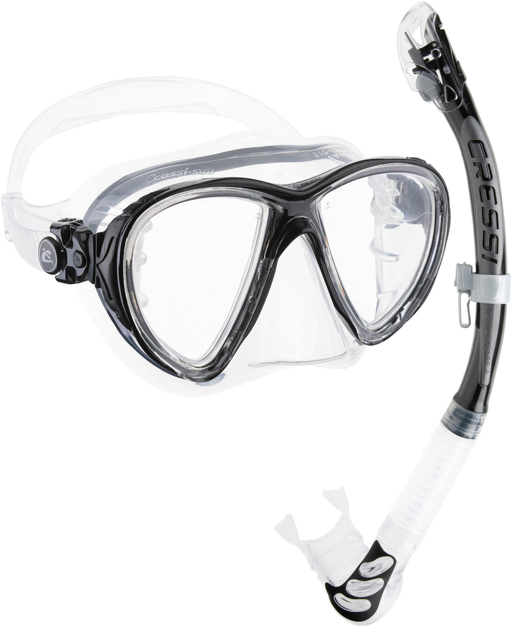 Zestaw BIG EYES EVOLUTION maska + fajka ULTRA DRY