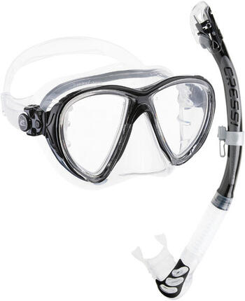 Big Eyes Evolution + Alpha Ultra Dry - Schnorchel Set