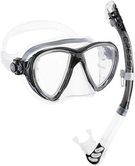 Big Eyes Evolution + Alpha Ultra Dry - Schnorchel Set