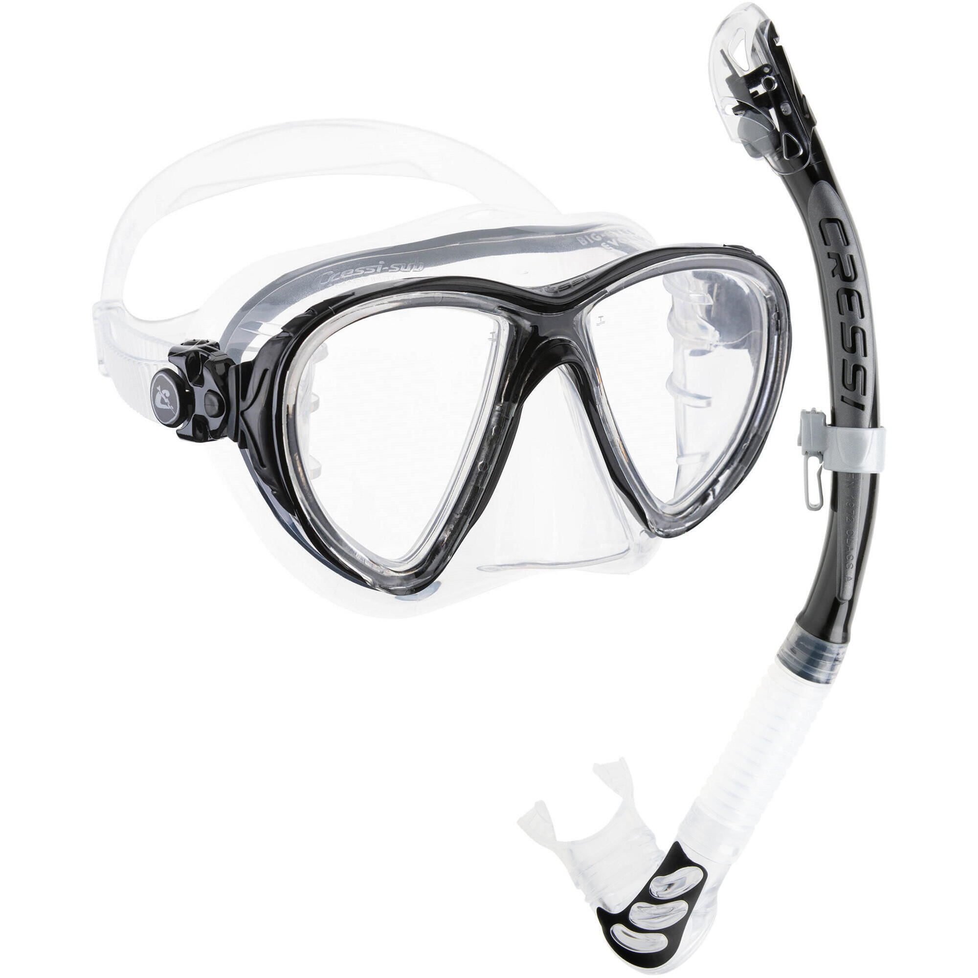 Zestaw do Snorkelingu i nurkowania Cressi BigEyes Alpha