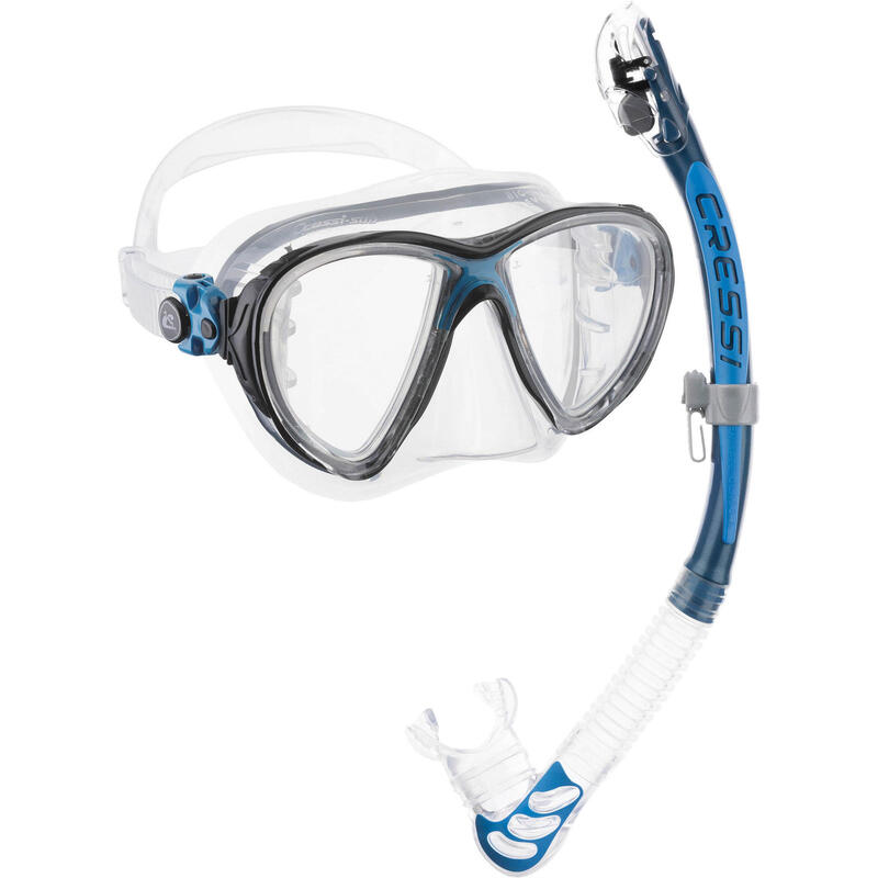 Snorkelen Combo Set Cressi COMBO BIG EYES EVOLUTION+ALPHA UTRA DRY