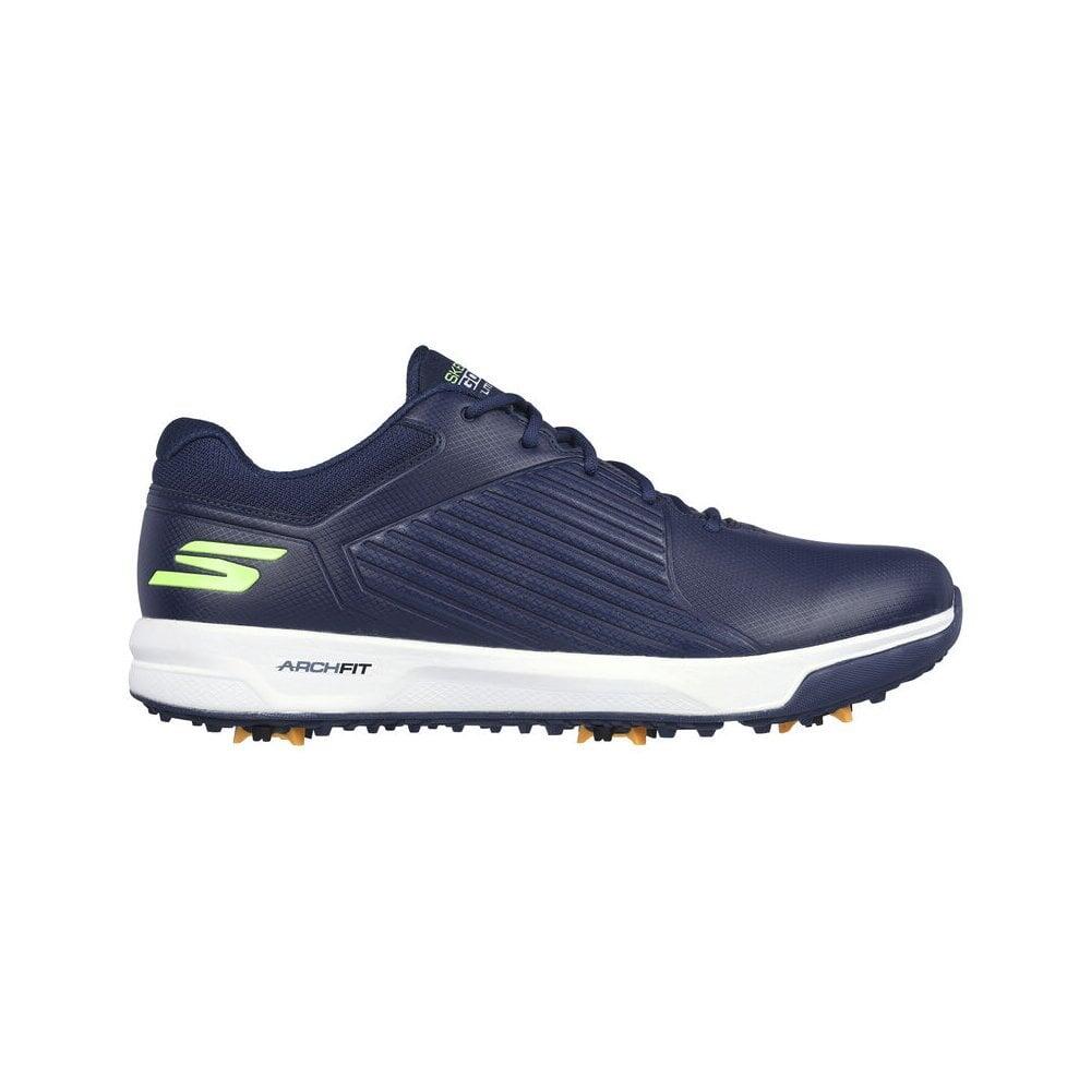 Skecher GO GOLF ELITE VORTEX Golf Shoes - Navy/Lime 5/5