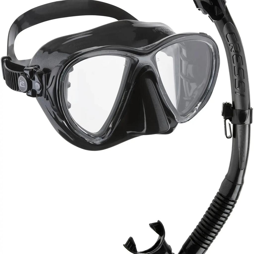 Set BIG EYES EVOLUTION mask + snorkel ULTRA DRY