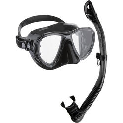 Snorkelen Combo Set Cressi COMBO BIG EYES EVOLUTION+ALPHA UTRA DRY