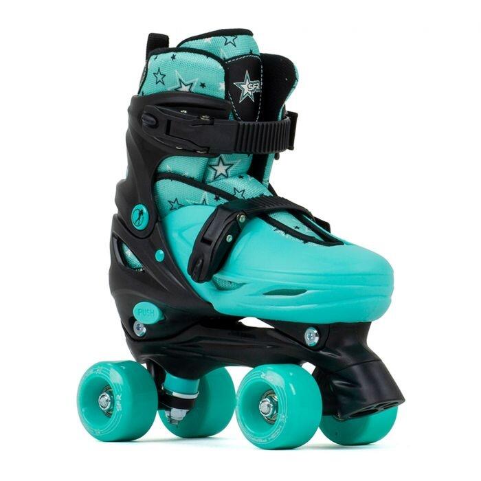 SFR Nebula verstellbare Quad-Skates grün